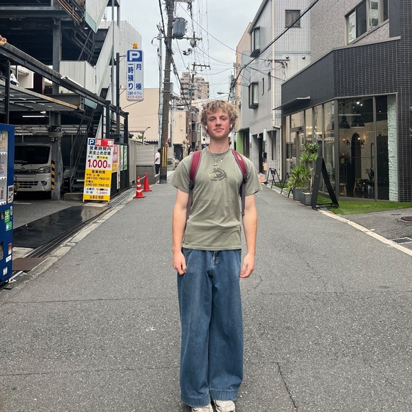 Brody Wide Leg Baggy Jeans 36 by 32 - Picture 4 of 4